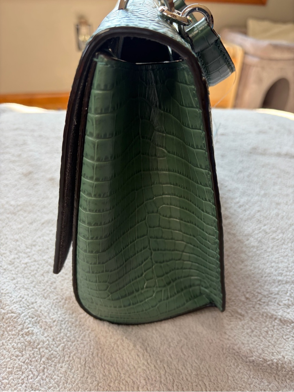 Jimmy Choo Embossed Leather Madeline - Picture 6 of 11